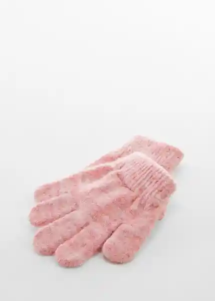 Guantes Pompong Rosa Palo Talla 57 Niña Mango