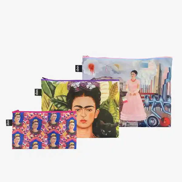 Loqi Set de Cartucheras Frida Kahlo