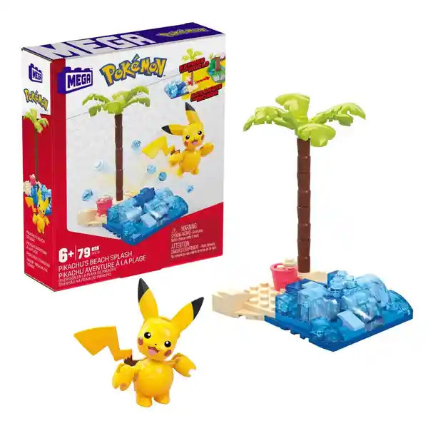 Mega Construx Juguete de Construcción Pokémon Mundo Aventura