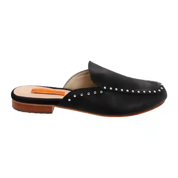 Zapatos Zuecos Plano Celso Negro Talla 35