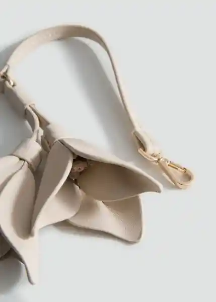 Llavero P Lirio Off White Talla 99 Mujer Mango