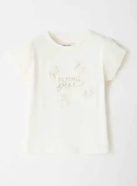 Baby Fresh Camiseta Niño Blanco Talla 9-12 Meses