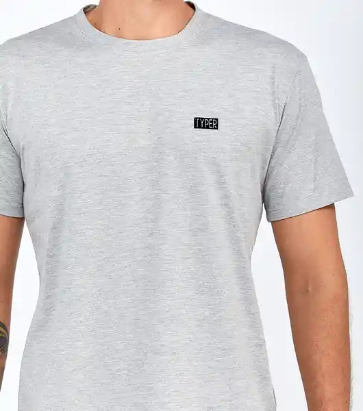 Typer Camiseta Gris Talla L 823990