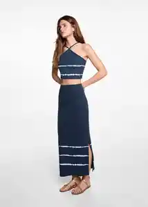 Camiseta Tinat Navy Talla 22 Niñas Mango