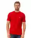 Camiseta Hombre Rojo Talla L 191930I Rifle