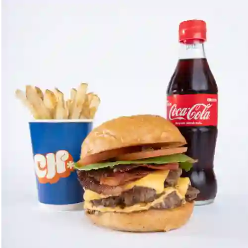Combo Doble Classic Burger