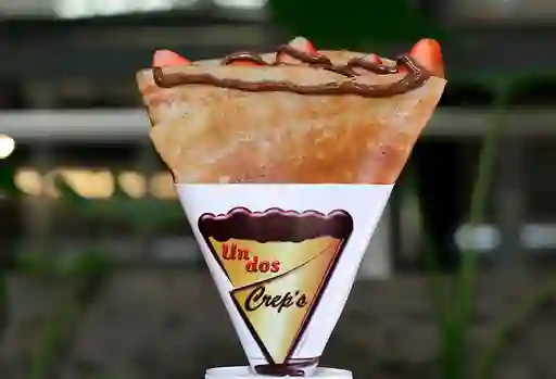 Crepe de Nutella y Fresa