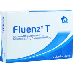 Fluenz T (400 mg/10 mg/2.5 mg/15 mg)