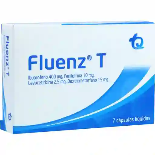 Fluenz T (400 mg/10 mg/2.5 mg/15 mg)