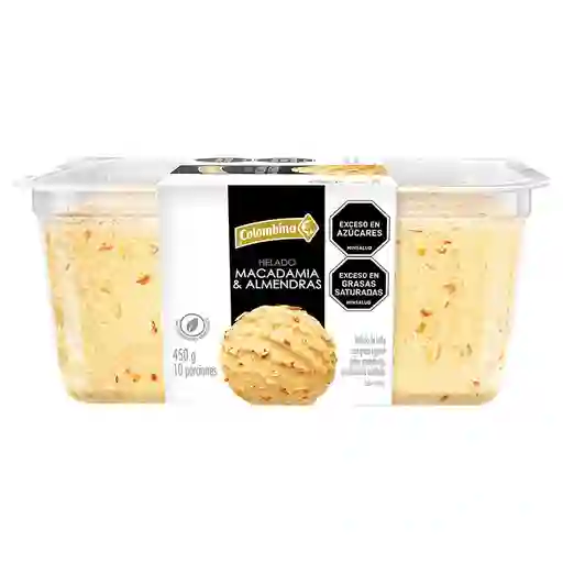 Helado Colombina Macadamia