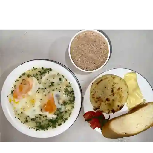 Caldo de huevo
