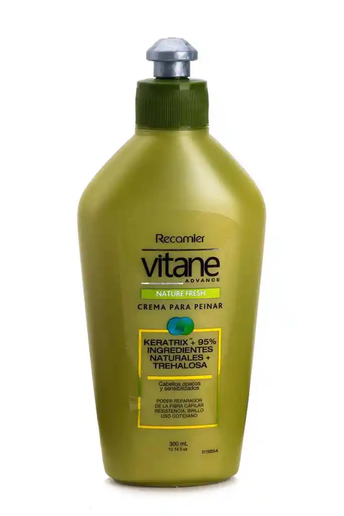 Vitane Crema para Peinar Nature Fresh