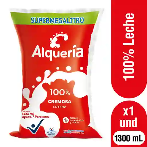 Alquería Leche Entera Cremosa