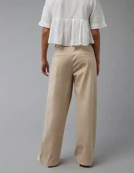 Pantalón Mujer Beige Talla 8 REGULAR 5385164 American Eagle