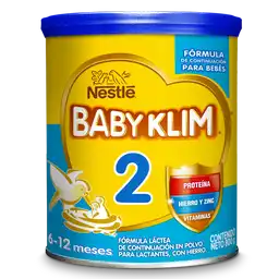 Fórmula infantil BABY KLIM 2 x 800g