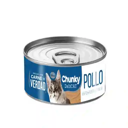 Chunky Alimento para Gato Delicat Sabor a Pollo