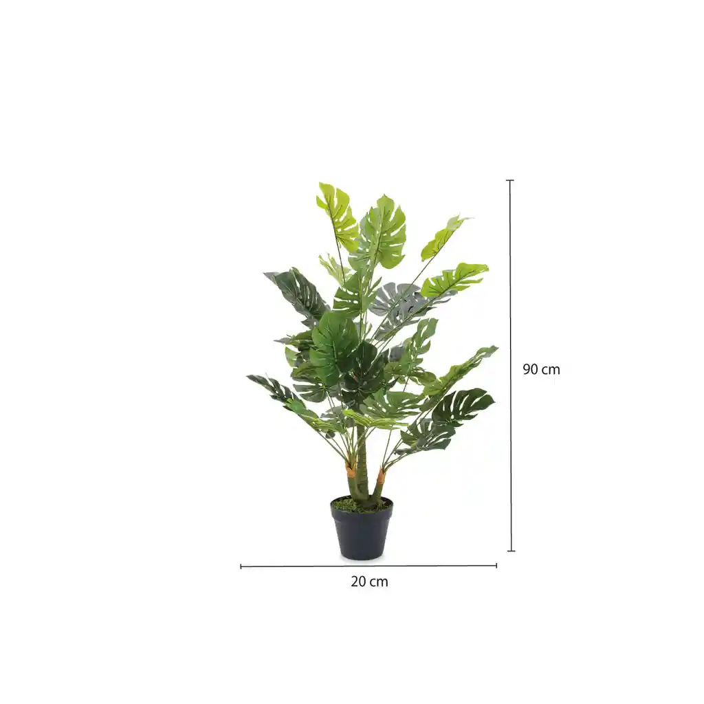 Ambiente Gourmet Planta Artificial Monstera