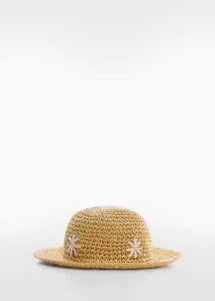 Sombrero Flor Arena Talla 94 Niñas Mango