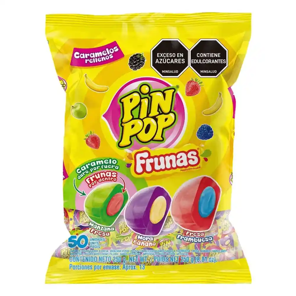 Caramelo Duro Relleno Fresa Ma
