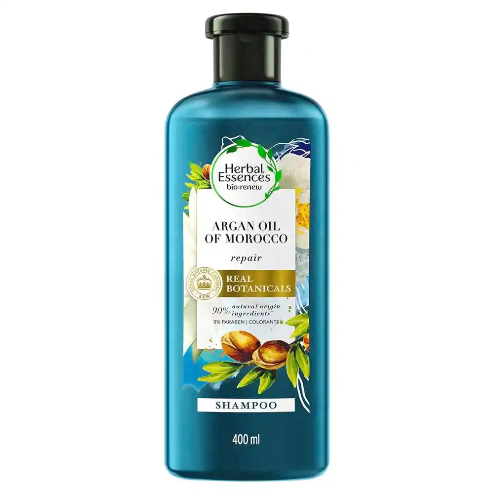 Oferta Shampoo+acondicionador+mascarilla Herbal Essences Argan X3