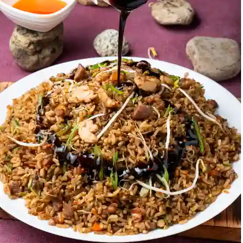 Arroz chino ryu x 2 + (2 spring rolls)