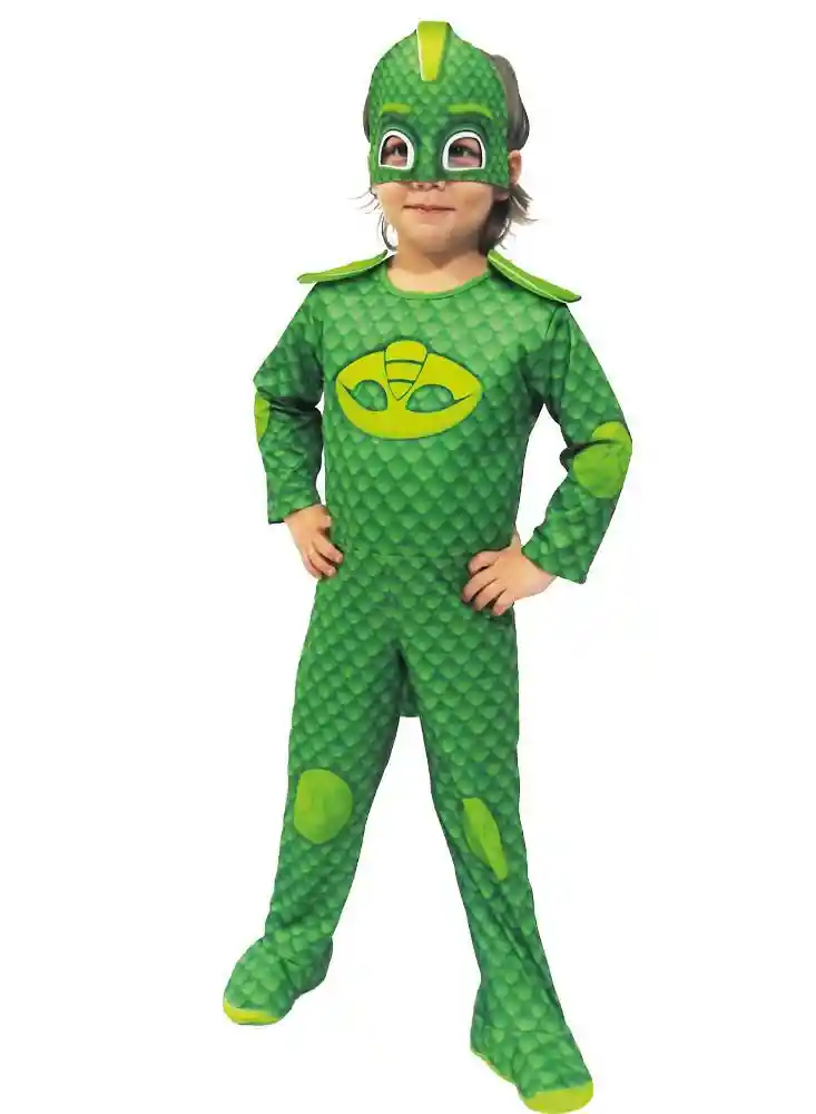 Disfraz Pj Mask Gekko Ninos Fantastic Night 1809