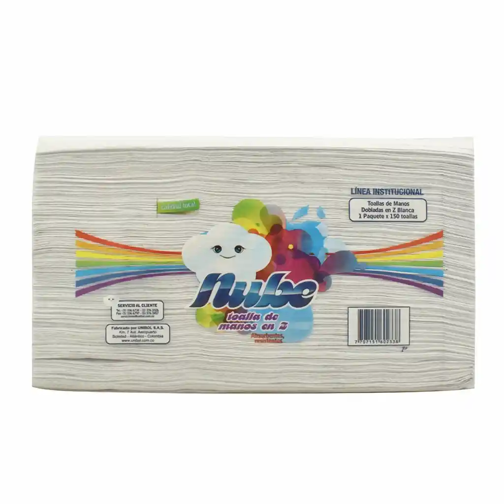 Nube Toalla Z Blanco