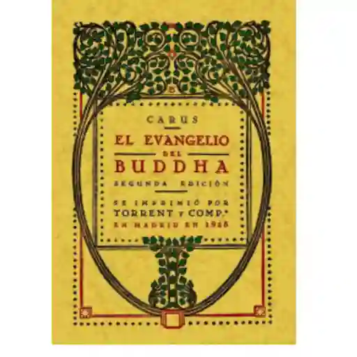 El Evangelio de Budda - Carus