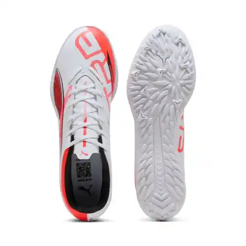 Puma Guayos Ultra 5 Play Para Fútbol de Hombre Blanco T 8