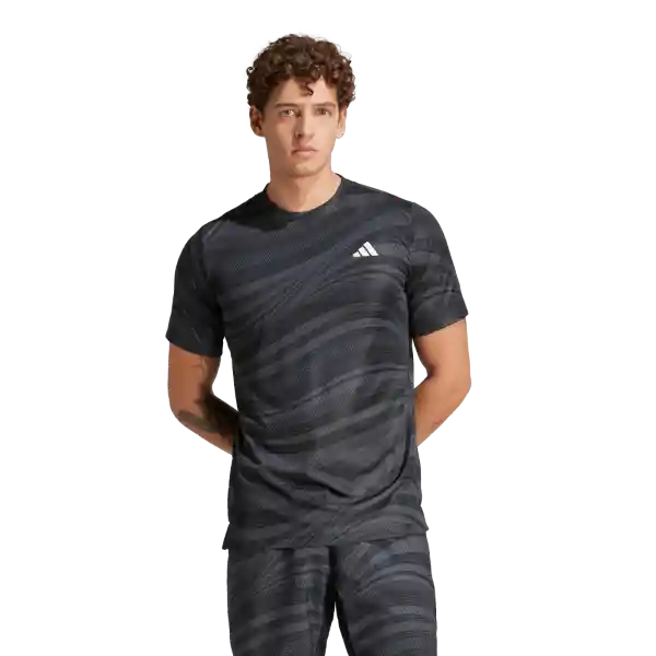 Adidas Camiseta Club Graph Tee Tenis Hombre Negro T S