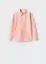 Camisa Epi Naranja Talla 08 Niños Mango