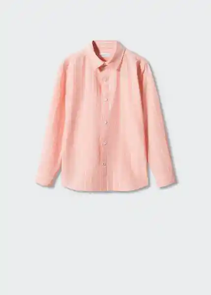 Camisa Epi Naranja Talla 08 Niños Mango