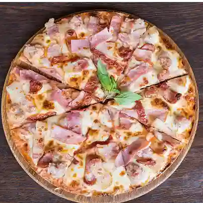 Pizza jamon/queso
