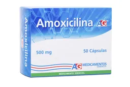 American Generics Amoxicilina Cápsulas (500 mg)