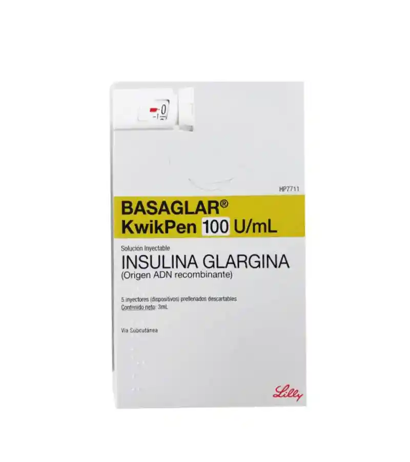 Basaglar Solución Inyectable KwikPen (100 U/ mL)