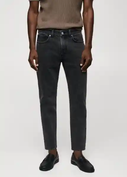 Jean Ben Tejano Negro Talla 36 Hombre Mango