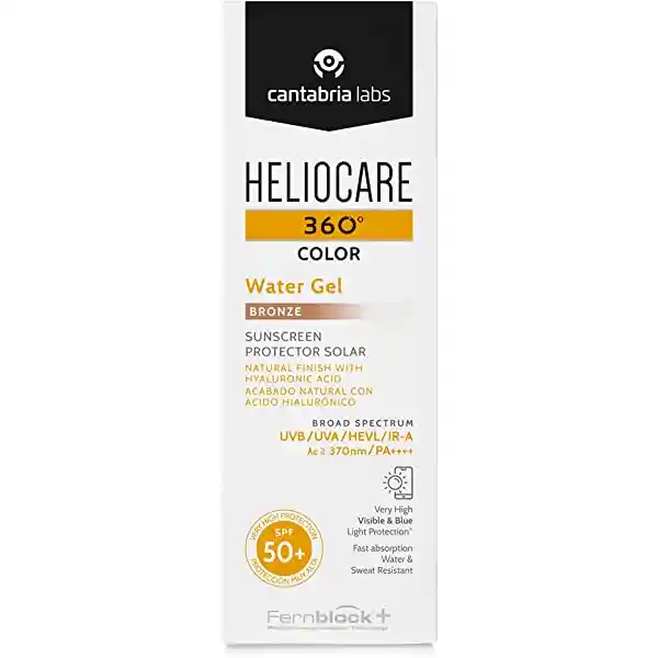 Heliocare Fotoprotector 360° Color Bronze SPF 50+ Gel Oil Free
