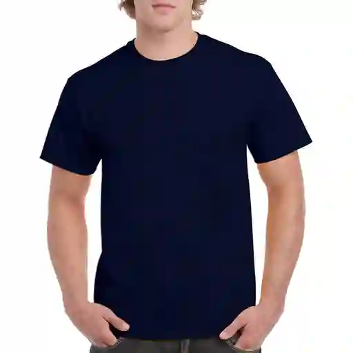 Gildan Camiseta Adulto Azul Marino Talla 2XL Ref.5000