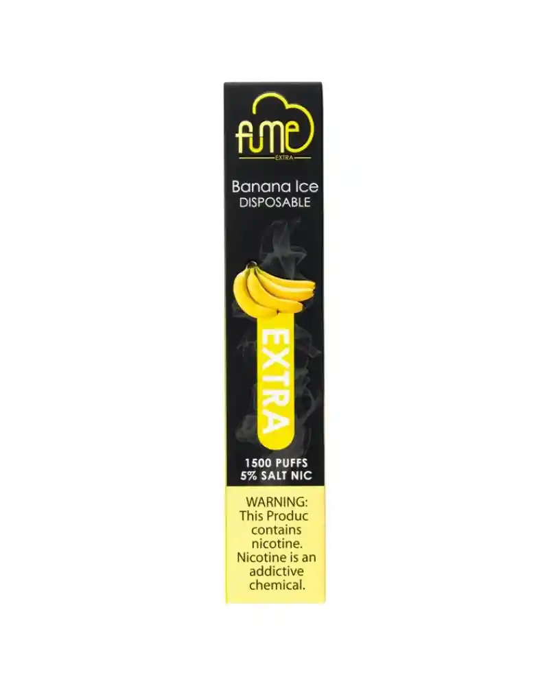 Fume Vaporizador Banana Ice 1500 Puffs