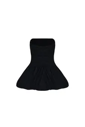 Vestido Corto Nuhain Negro Talla XS Mercedes Campuzano