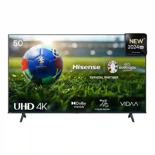 Televisor Hisense 50 Pulgadas Led Uhd-4k Smart Tv 50a6n