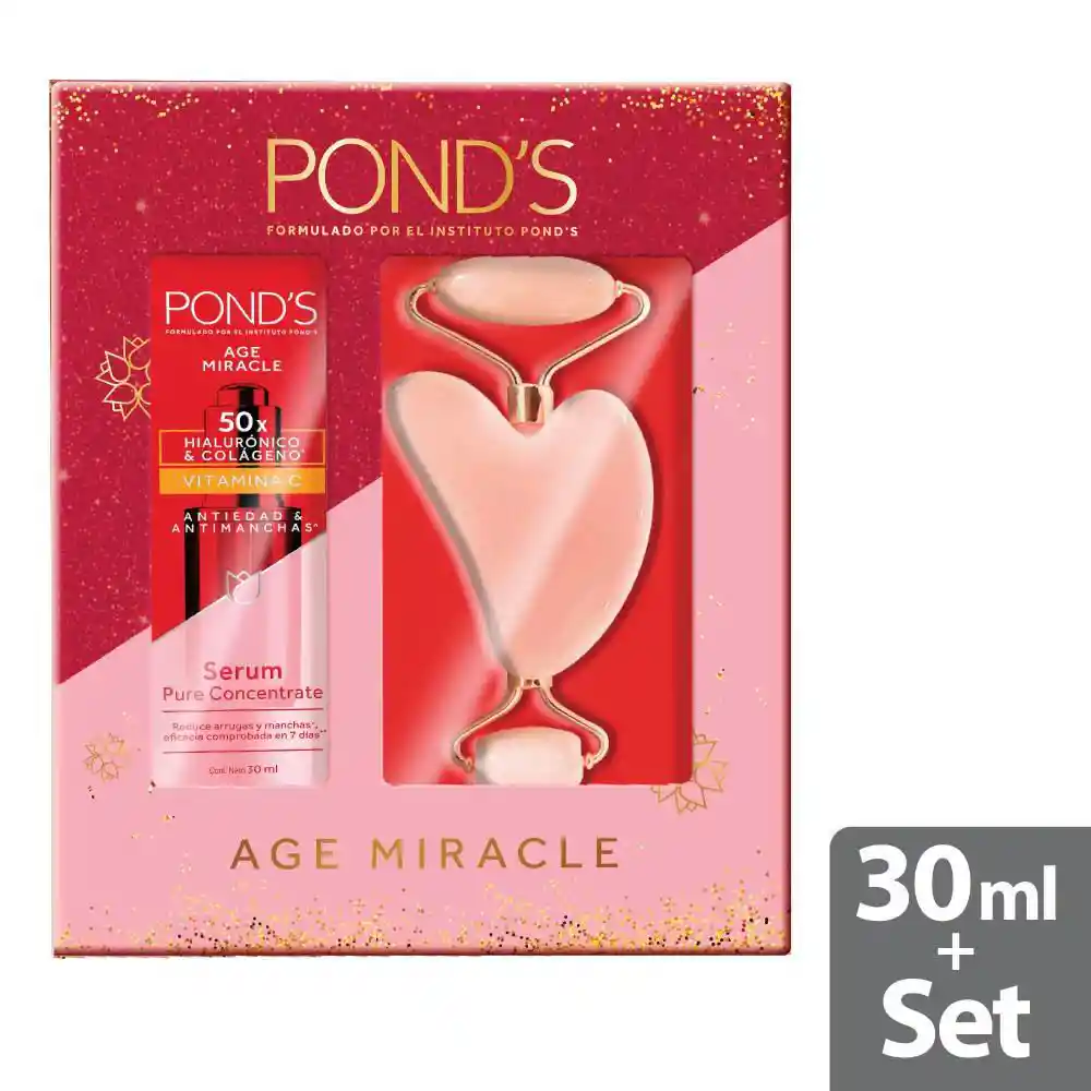 Ponds Estuche Serum Vitamina C Roller
