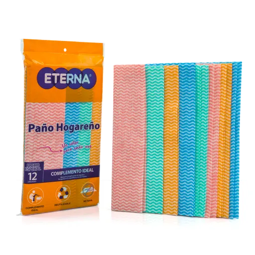 Eterna Paño Hogareño Absorbente Semidesechable
