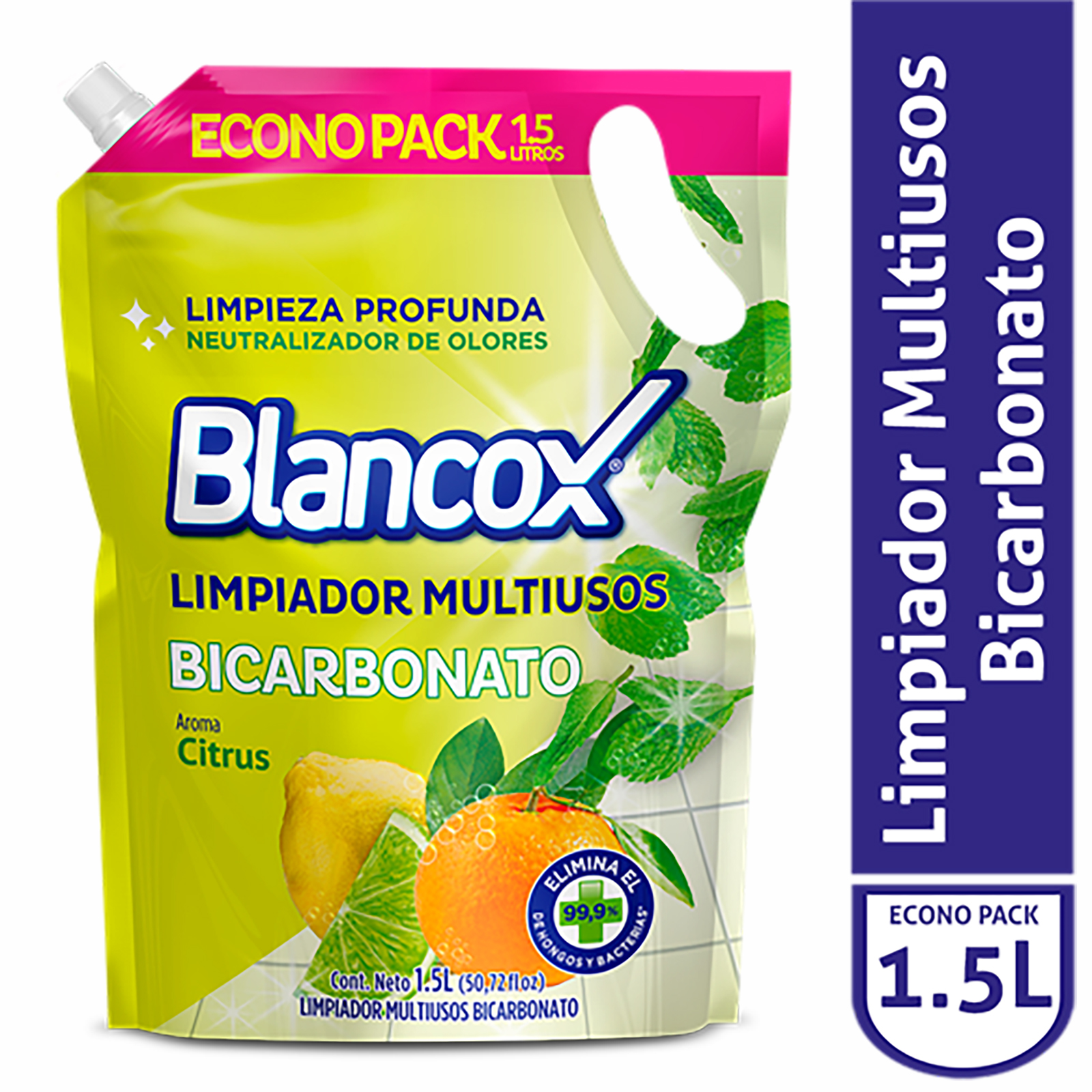 Blancox Limpiador Multiusos con Bicarbonato Aroma Citrus 2 l