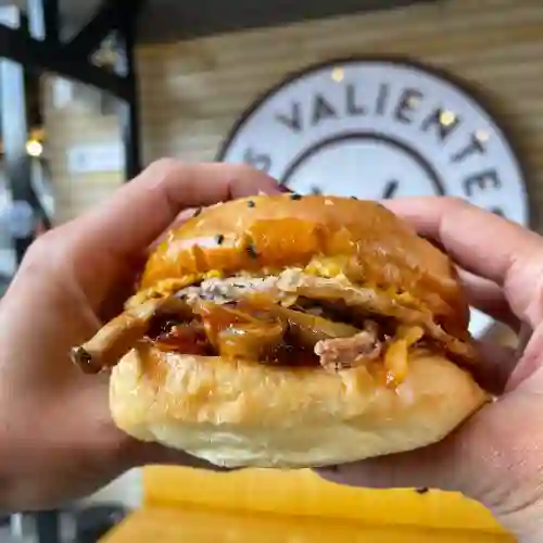 Sándwich Pulled Pork Veggie