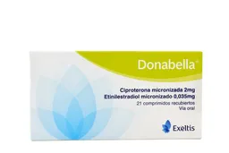 Donabella Ciproterona Micronizada (2 Mg) Etinilestradiol Micronizada (0,035 Mg)