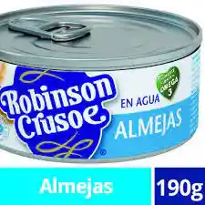 Robinson Crusoe almejas blancas