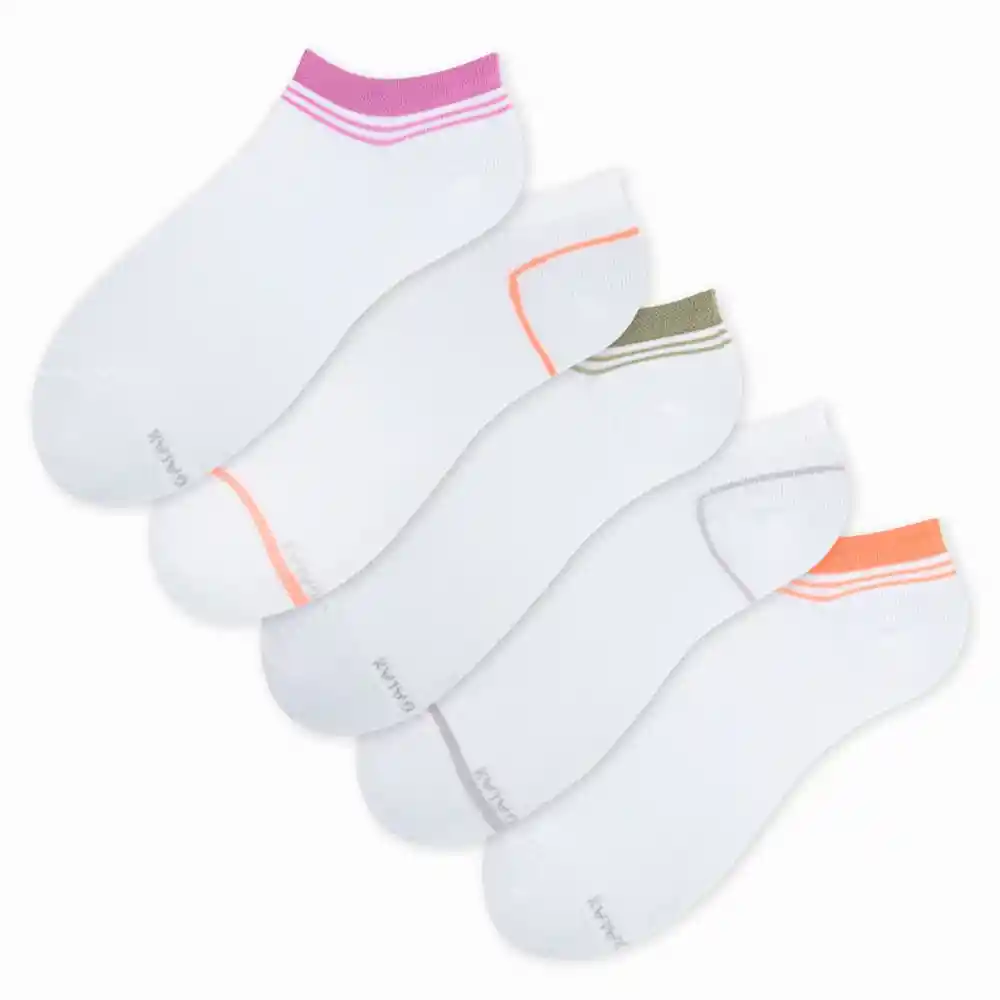 Medias Deportivas Tobilleras Femenino Sabina Nylon X5 Galax