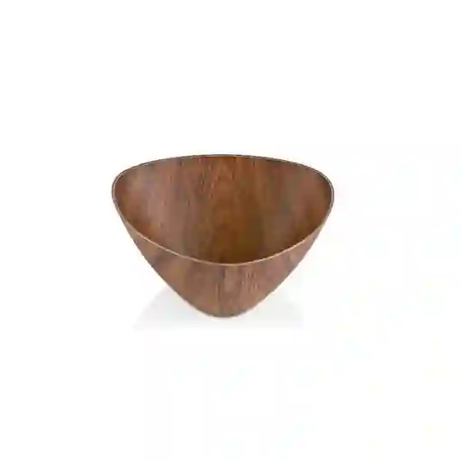 Expressions Bowl Wood Triangular en Plástico 24 cm 10116
