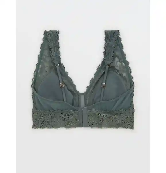 Brasier Bralette Aerie Color Verde Talla Medium American Eagle